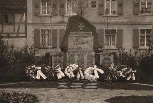 Kriegsende Kriegerdenkmal